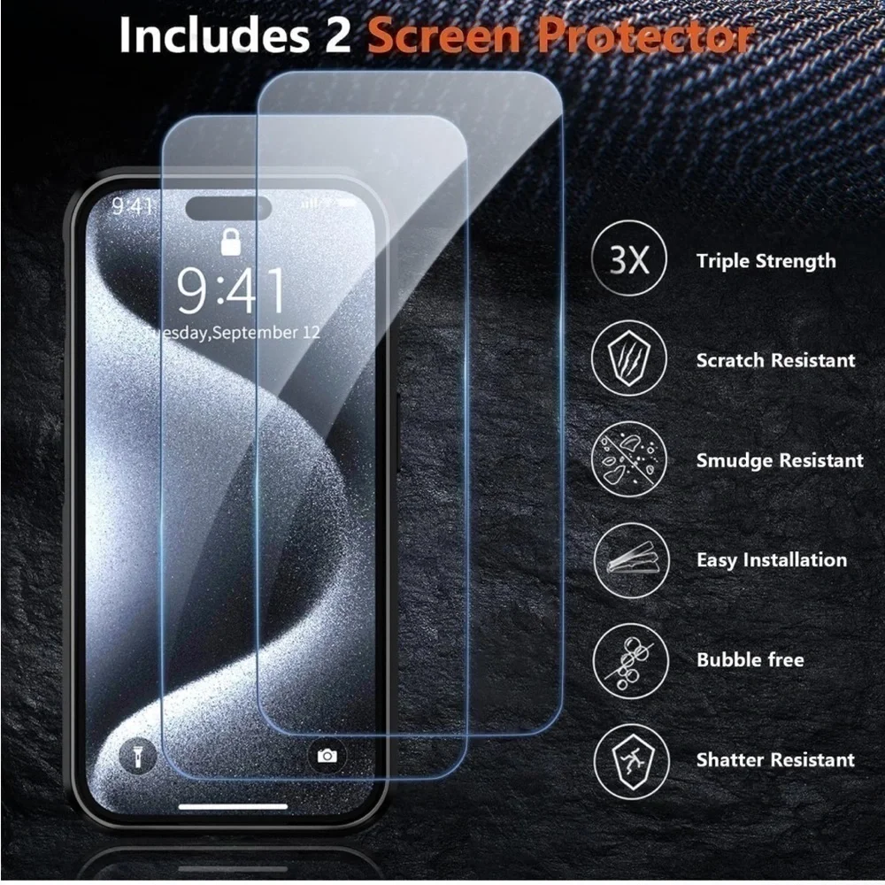 iPhone 15 Pro Case shockproof